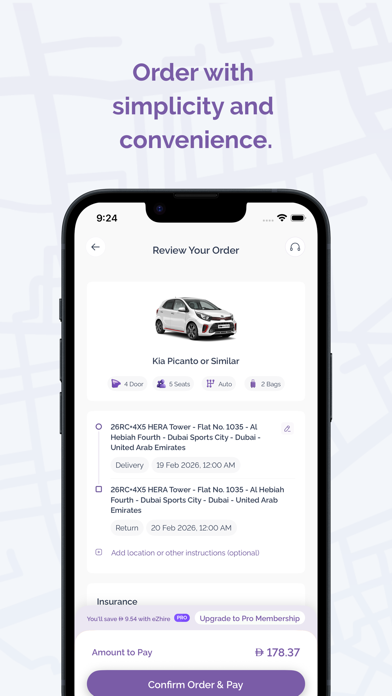 eZhire Car Rental | No Deposit screenshot 1