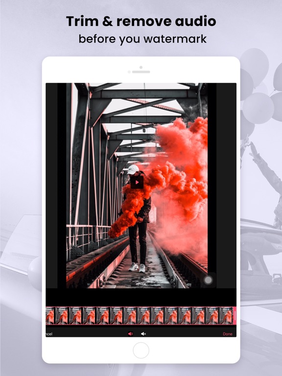 eZy Watermark Videos Lite screenshot 1