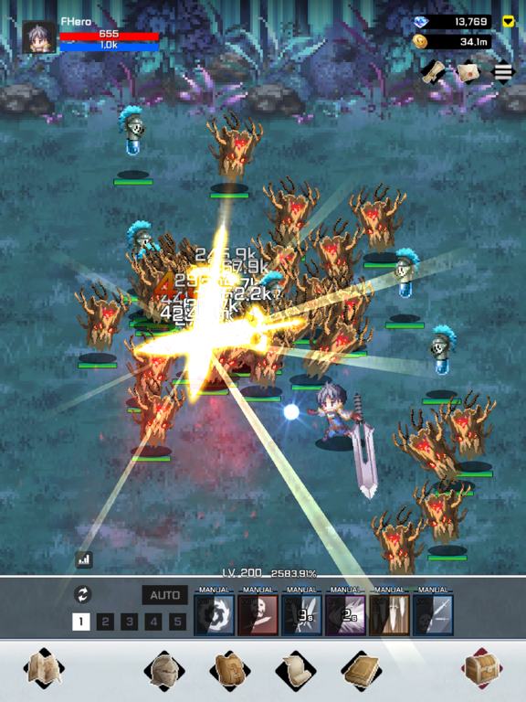 F Class Adventurer: AFK RPG screenshot 3