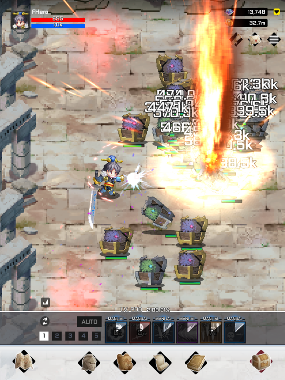 F Class Adventurer: AFK RPG screenshot 4