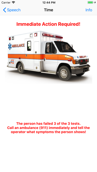 F.A.S.T Stroke Test screenshot 1