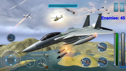 F35 Jet Fighter Dogfight Chase screenshot 5