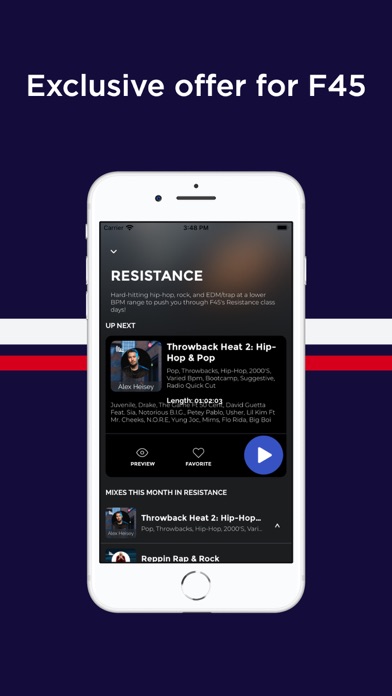 F45 x FITRADIO screenshot 3