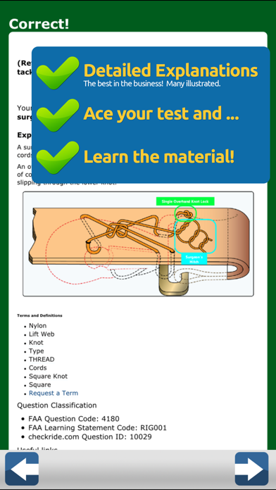 FAA Parachute Rigger Test Prep screenshot 2