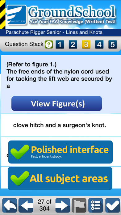 FAA Parachute Rigger Test Prep screenshot 3