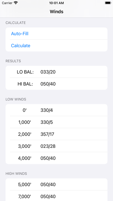 FAB Winds screenshot 1
