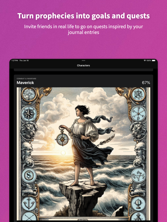 Fable: AI Illustrated Journal screenshot 1