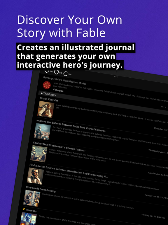 Fable: AI Illustrated Journal screenshot 10