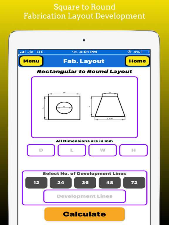 Fabrication Layout screenshot 1