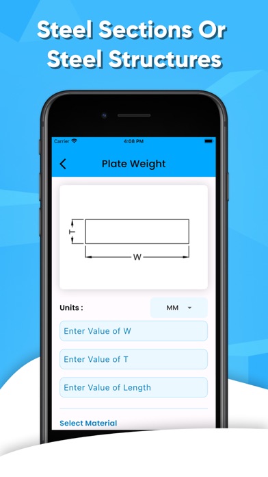 Fabrication Weight & Cost Calc screenshot 4