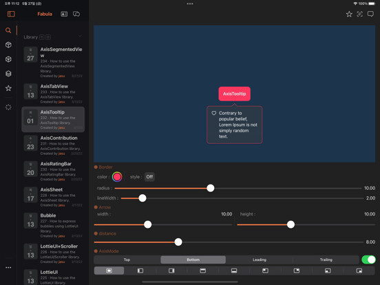 Fabula for SwiftUI screenshot 4