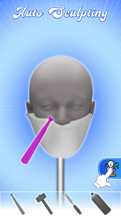 Face Sculpt 3D : Clay Games screenshot 4