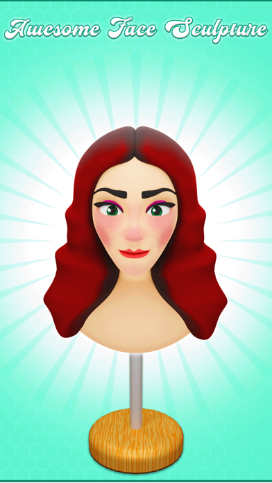 Face Sculpt 3D : Clay Games screenshot 2