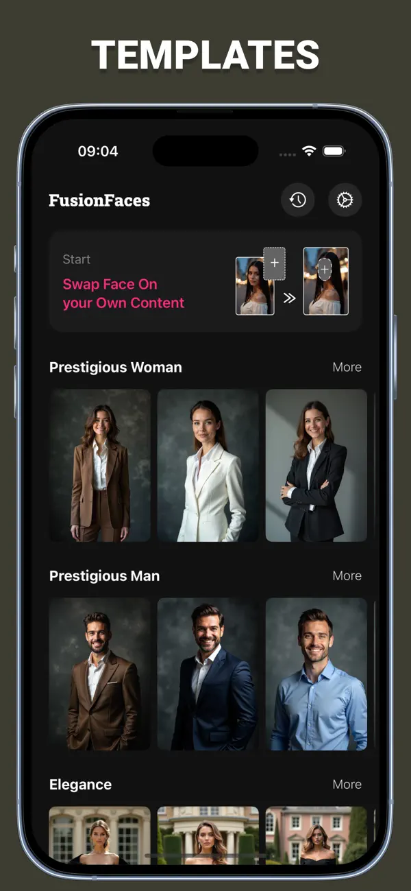 Face Swap - FusionFaces AI App screenshot 1