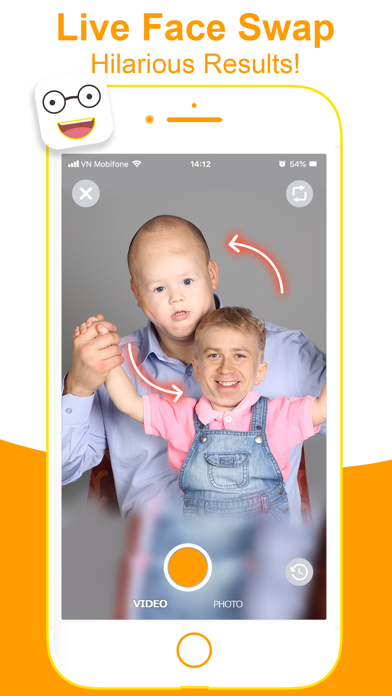 Face Swap Video: Tune Face App screenshot 2