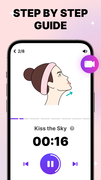 Face Yoga Exercises • Skincare screenshot 5