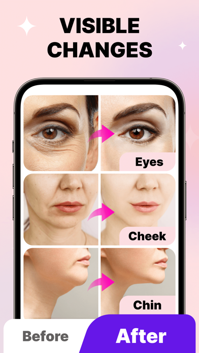 Face Yoga Exercises • Skincare screenshot 2
