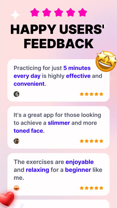 Face Yoga Exercises • Skincare screenshot 1