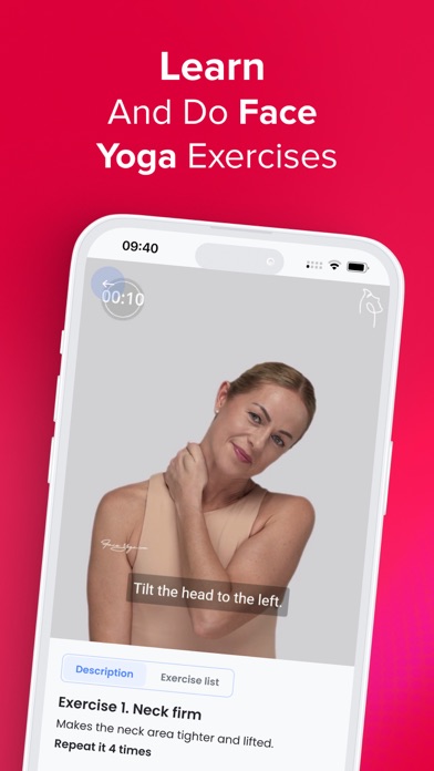 Face Yoga: Facial Exercises screenshot 6