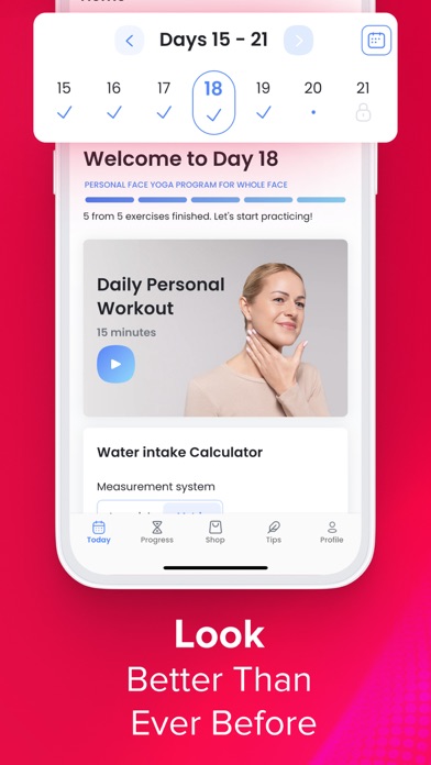 Face Yoga: Facial Exercises screenshot 1