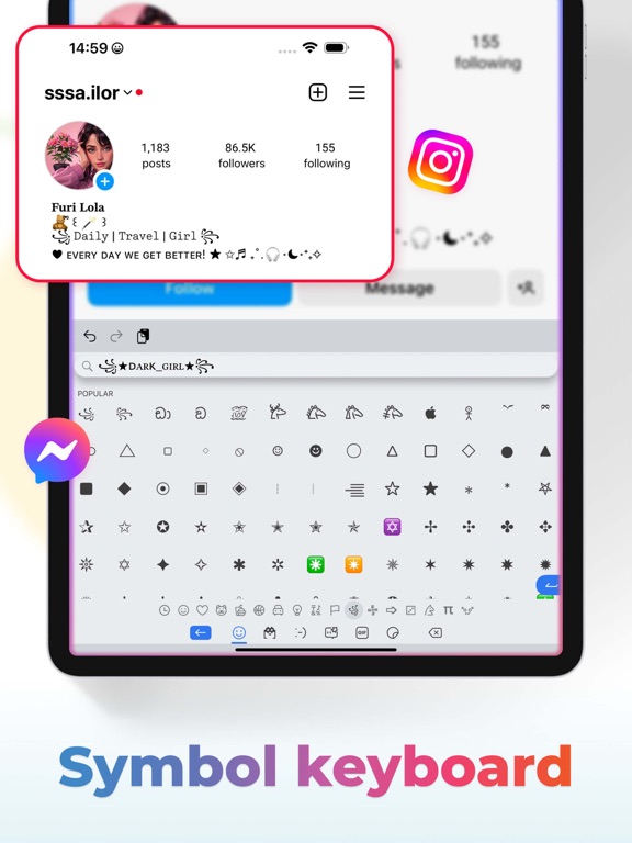 Facemoji AI Emoji Keyboard screenshot 1