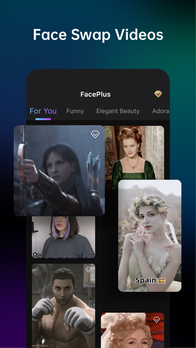 FacePlus - Face Effects screenshot 5