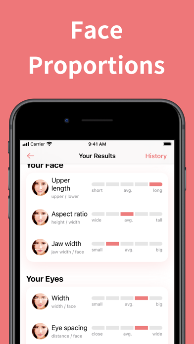 FaceTag - Face Ratio Analysis screenshot 2