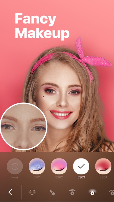 Facey: Face Editor &Makeup Cam screenshot 6