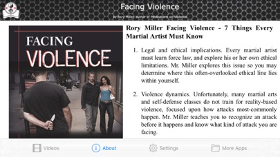 Facing Violence / Rory Miller screenshot 1