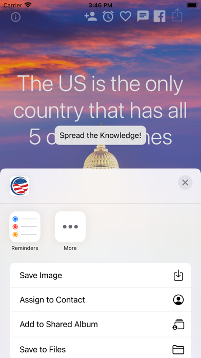 Facts about the United States screenshot 2