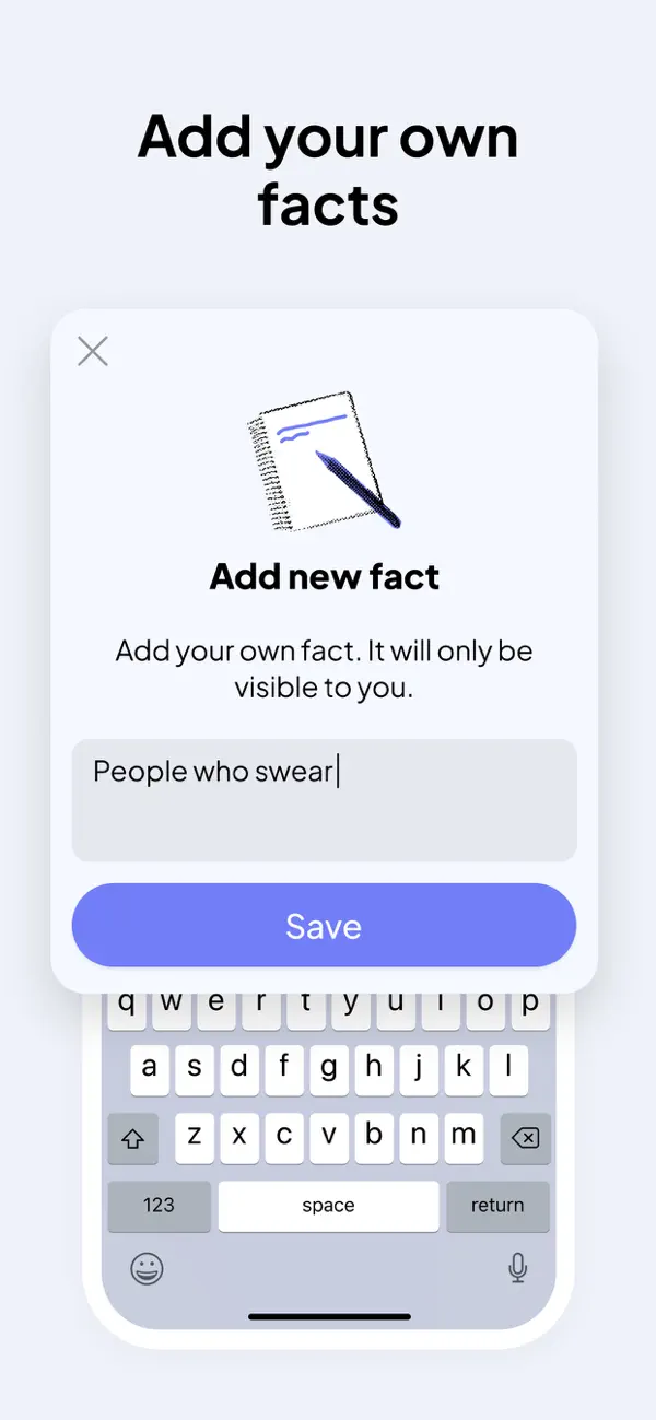 Facts - Daily Random Trivia screenshot 1
