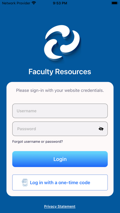 Faculty Resources screenshot 6