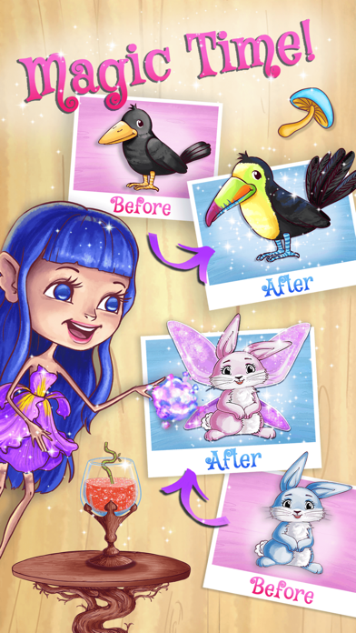 Fairy Sisters 2 - Magical Forest Adventures & Animal Care screenshot 2