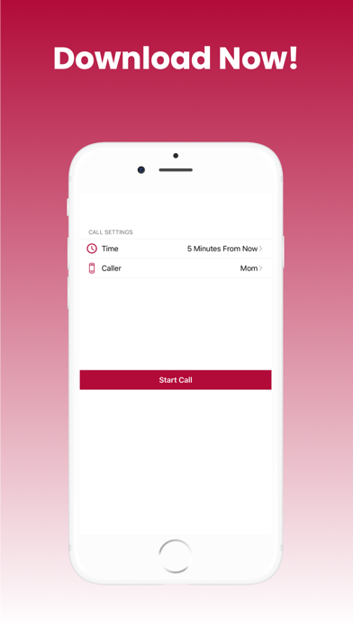 Fake Call & Caller Date End screenshot 1
