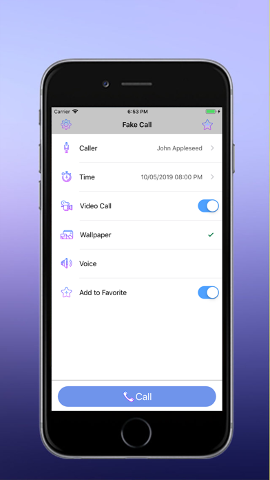 Fake Call Pro !!! screenshot 2