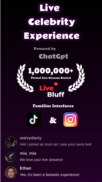Fake Live Stream - LiveBluff screenshot 4