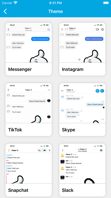 Faker 2 - Fake Messages screenshot 2