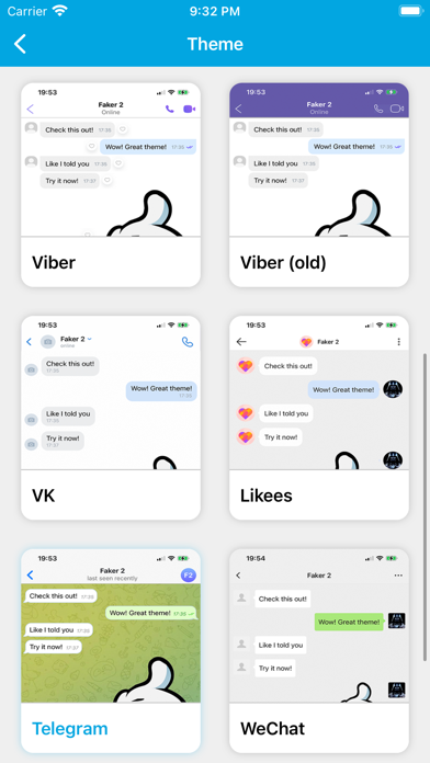 Faker 2 - Fake Messages screenshot 1