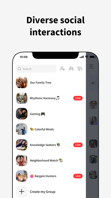 Fambase: Live & Group Chat screenshot 3