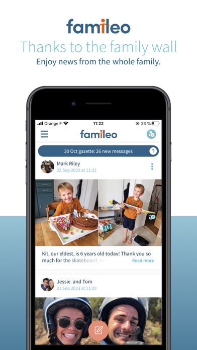 Famileo: Your family newspaper screenshot 3