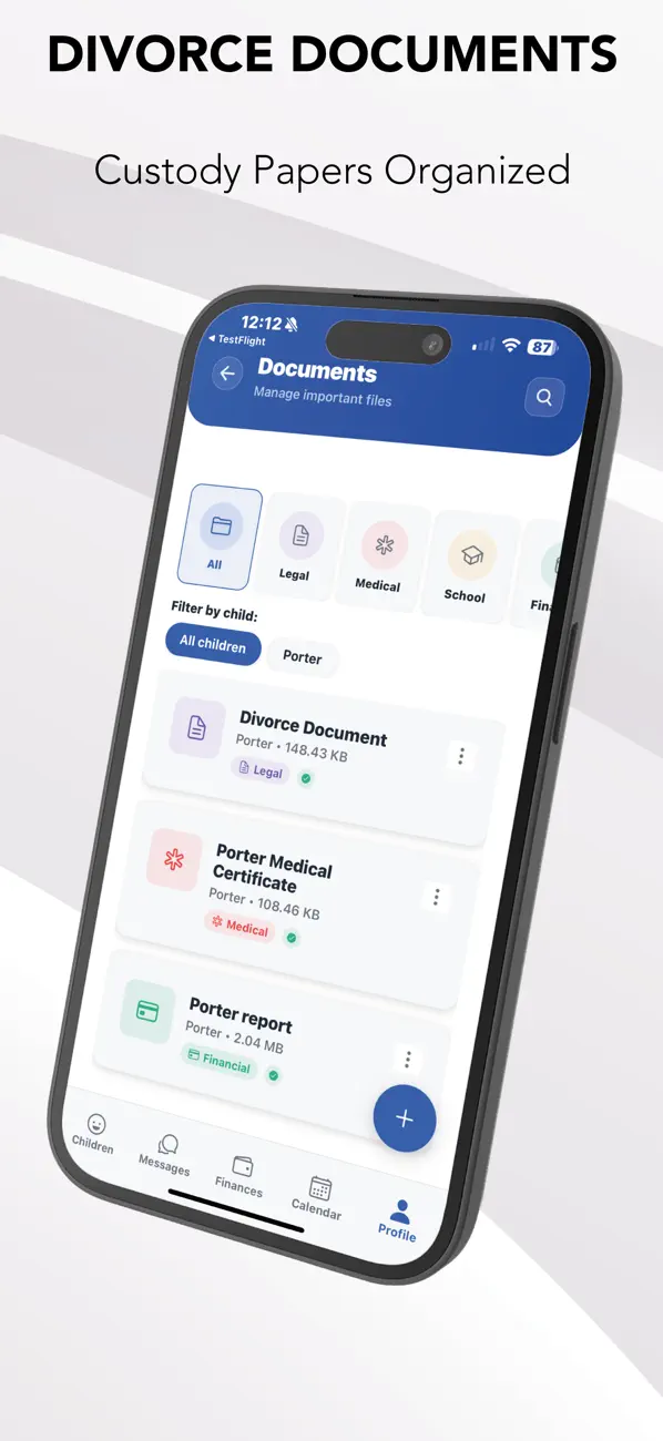 Family Bridge: Co-Parenting screenshot 2