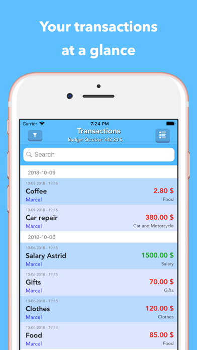 Family Budget Book screenshot 3