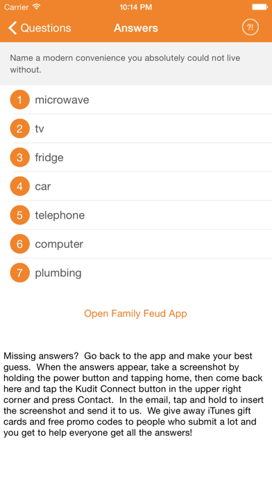 Family Feud Info screenshot 2