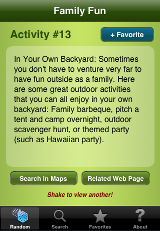 Family Fun - Family Friendly Activities screenshot 4