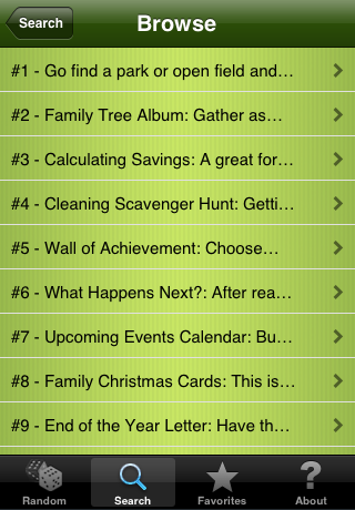 Family Fun - Family Friendly Activities screenshot 2