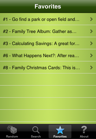 Family Fun - Family Friendly Activities screenshot 1