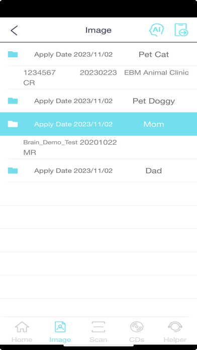 Family Healthcare Record (FHR) screenshot 3