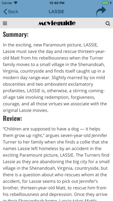 Family Night App screenshot 1