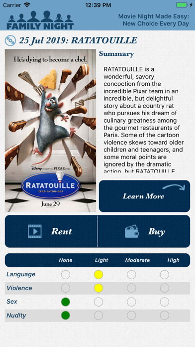 Family Night App screenshot 2