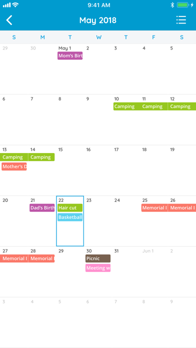 Family Organizer - Calendar screenshot 5